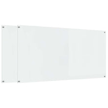 Keuken Achterwand 2 pcs Doorzichtig 120 x 60 cm gehard glas