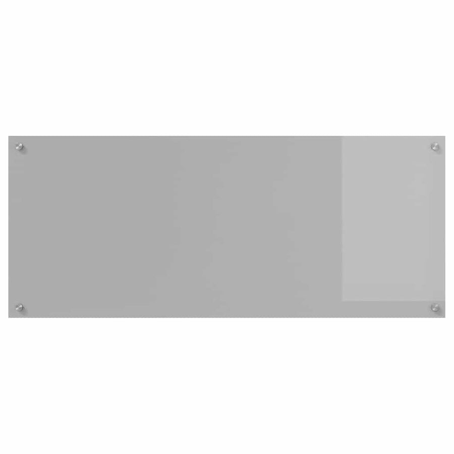 Keuken Achterwand 2 pcs Lichtgrijs 120 x 50 cm gehard glas
