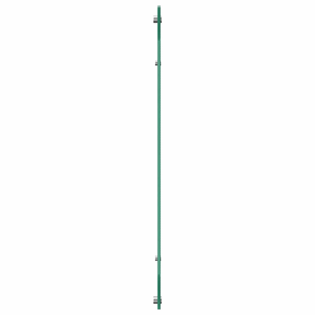 Keukenachterwand 2 pcs Donkergrijs 110 x 60 cm gehard glas