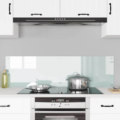 Keuken Achterwand 2 pcs Wit 70 x 40 x 0,8 cm gehard glas