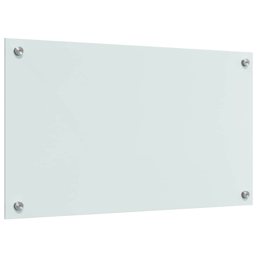Keuken Achterwand 2 pcs Wit 70 x 40 x 0,8 cm gehard glas