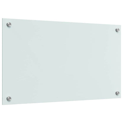Keuken Achterwand 2 pcs Wit 70 x 40 x 0,8 cm gehard glas
