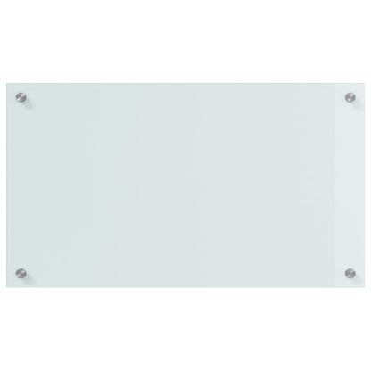 Keuken Achterwand 2 pcs Wit 70 x 40 x 0,8 cm gehard glas
