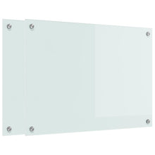 Keuken Achterwand Wit 70 x 50 x 0.8 cm gehard glas
