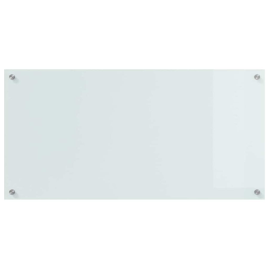 Keuken Achterwand Wit 100 x 50 x 0,8 cm gehard glas