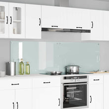 Keuken Achterwand Wit 100 x 60 x 0,8 cm gehard glas