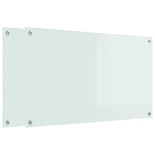 Keuken Achterwand Wit 100 x 60 x 0,8 cm gehard glas