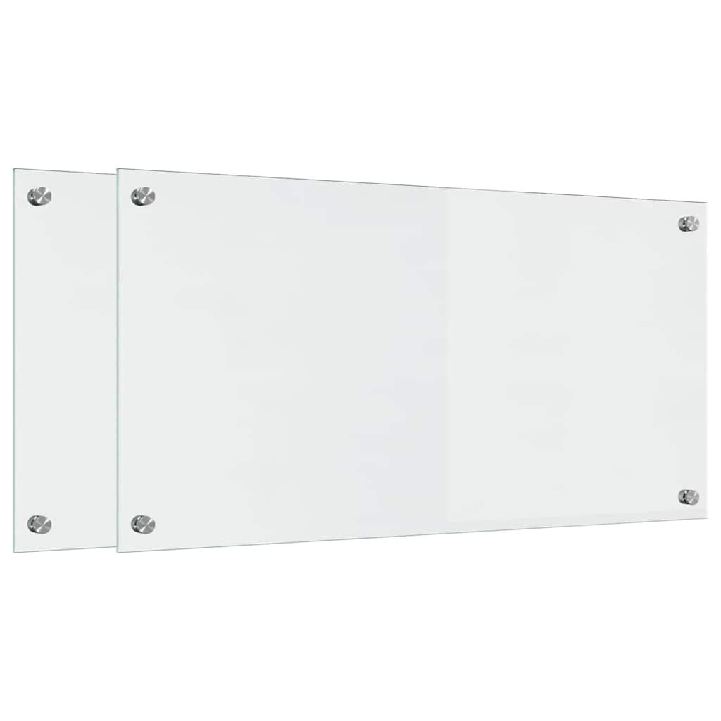 Keuken Achterwand Doorzichtig 80 x 40 x 0.8 cm gehard glas