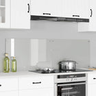 Keuken achterwand 2 stuks 80x50 cm gehard glas