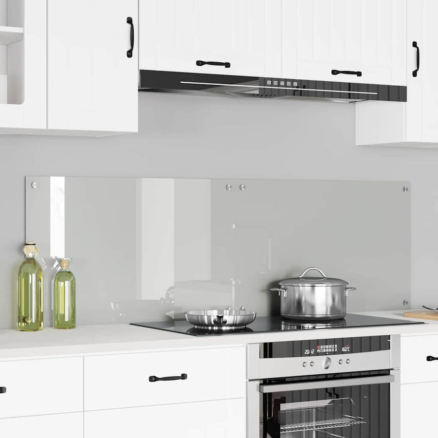 Keuken Achterwand Doorzichtig 80 x 50 x 0.8 cm gehard glas