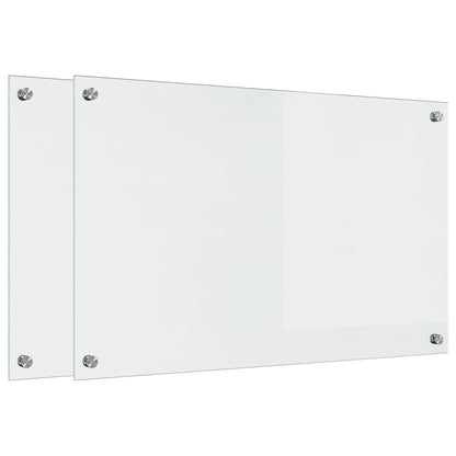 Keuken Achterwand Doorzichtig 80 x 50 x 0.8 cm gehard glas