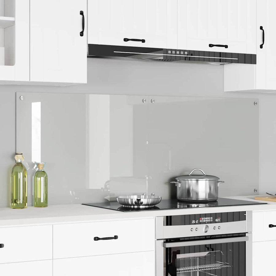 Keuken Achterwand Doorzichtig 80 x 60 x 0.8 cm gehard glas