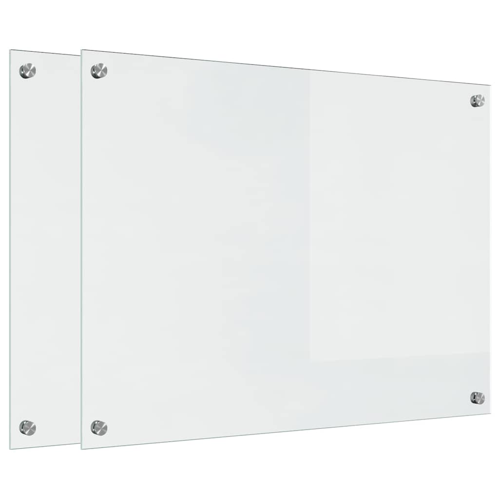 Keuken Achterwand Doorzichtig 80 x 60 x 0.8 cm gehard glas