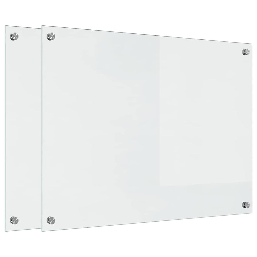 Keuken Achterwand Doorzichtig 80 x 60 x 0.8 cm gehard glas
