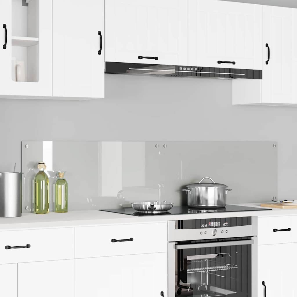 Keuken Achterwand Doorzichtig 90 x 40 x 0,8 cm gehard glas