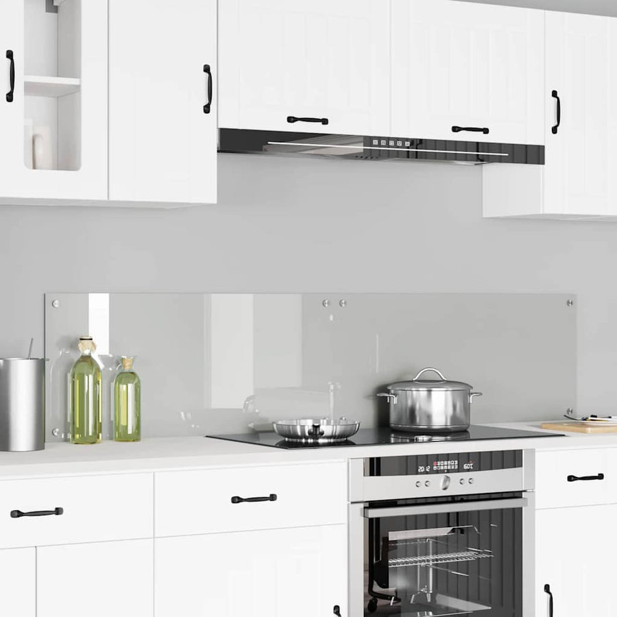 Keuken Achterwand Doorzichtig 90 x 40 x 0,8 cm gehard glas