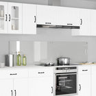 Keuken achterwand 100x50 cm gehard glas