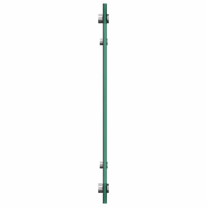 Keuken Achterwand Zwart 70 x 40 x 0,8 cm gehard glas