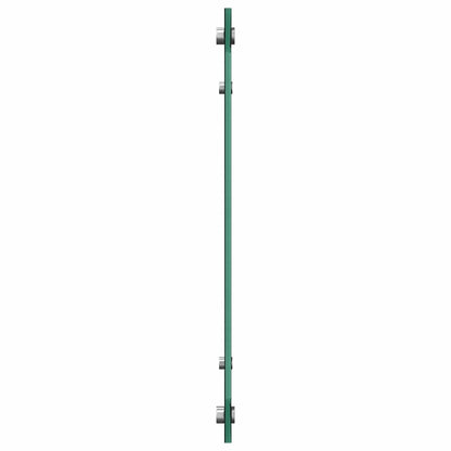 Keuken Achterwand Zwart 70 x 50 x 0.8 cm gehard glas