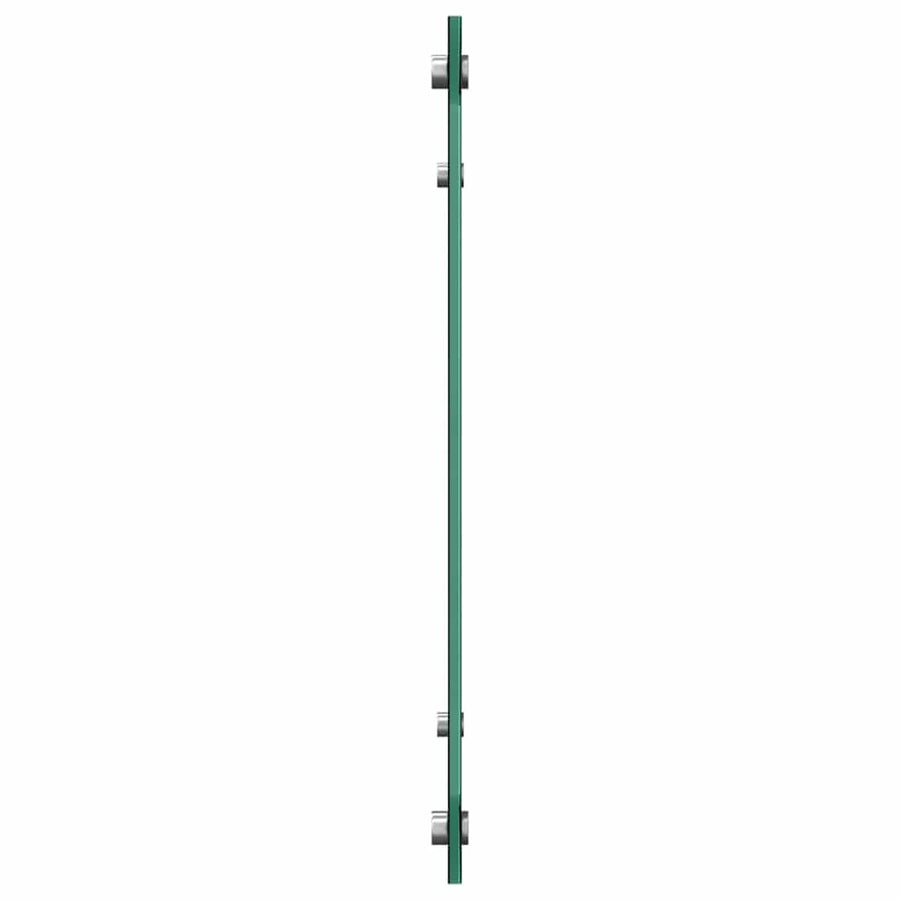 Keuken Achterwand Zwart 70 x 50 x 0.8 cm gehard glas