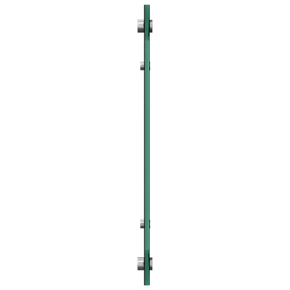 Keuken Achterwand Zwart 90 x 40 x 0,8 cm gehard glas