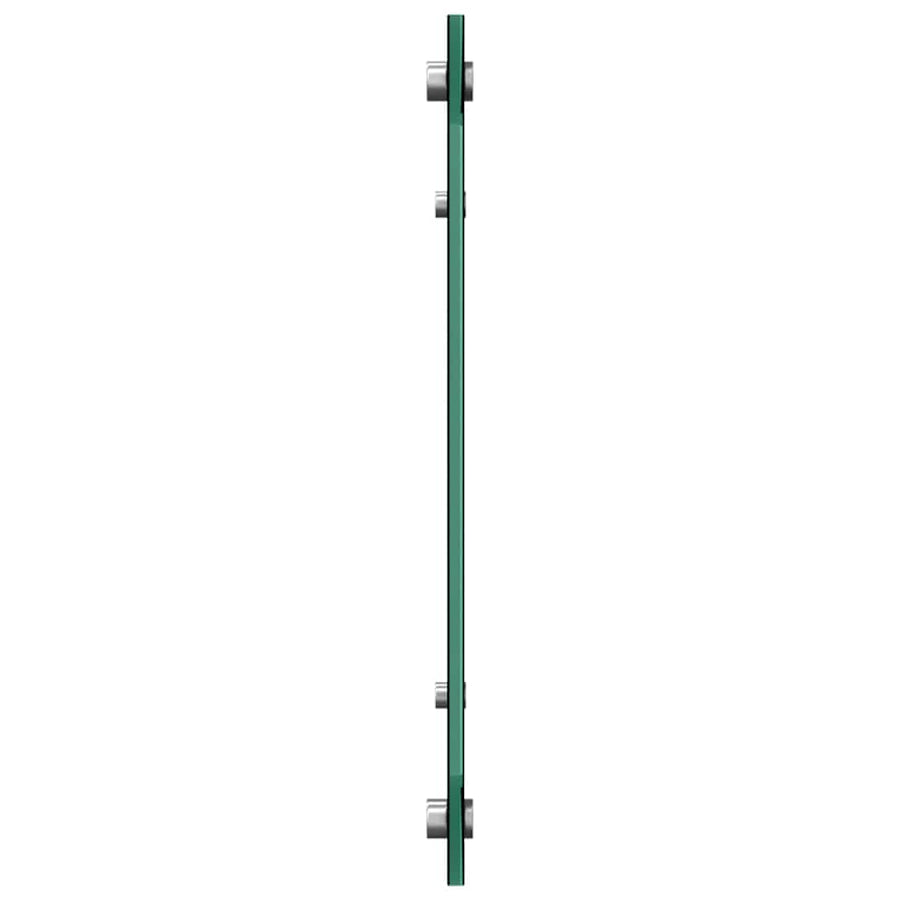 Keuken Achterwand Zwart 90 x 40 x 0,8 cm gehard glas