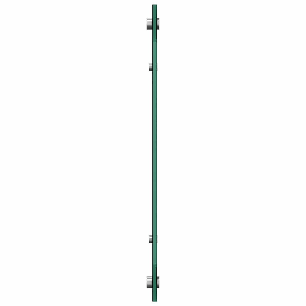 Keuken Achterwand Zwart 100 x 50 x 0,8 cm gehard glas