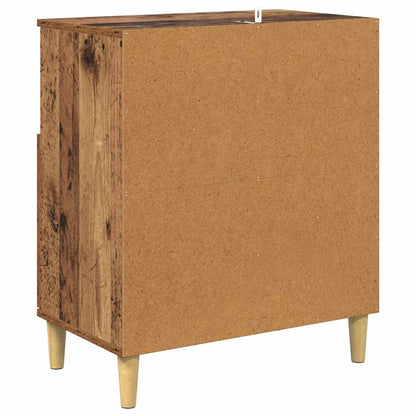 Dressoirs 2 pcs Oud Hout 60 x 35 x 70 cm Bewerkt hout