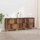 Sideboards 3 pcs Solid Reclaimed Wood 60 x 35 x 70 cm Engineered wood