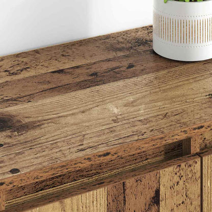 Dressoirs 2 pcs Oud Hout 60 x 35 x 70 cm Bewerkt hout
