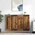 Wandkast 2 pcs Oudhout 69,5 x 34 x 90 cm Bewerkt hout