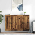 Wandkast 2 pcs Oudhout 69,5 x 34 x 90 cm Bewerkt hout
