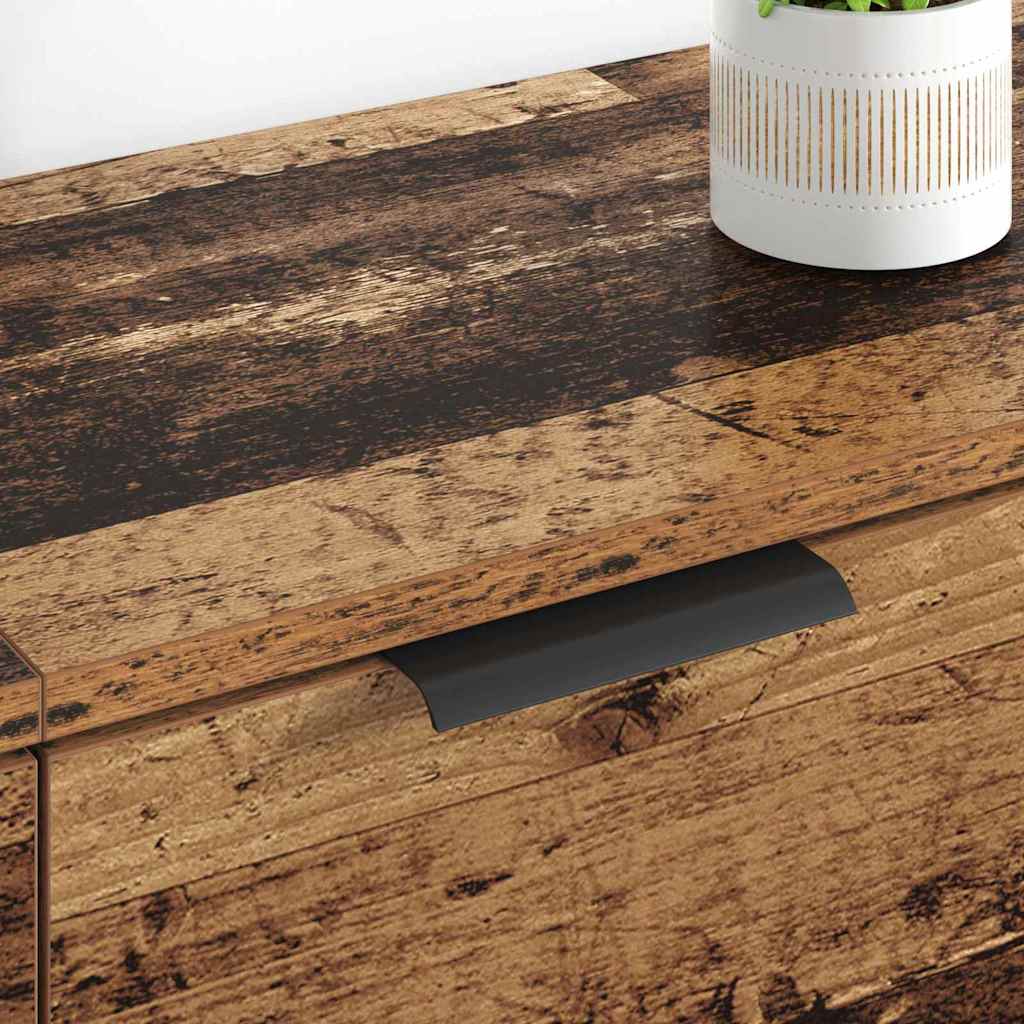Dressoirs met lade 2 pcs Oud Hout 60 x 30 x 70 cm Bewerkt hout