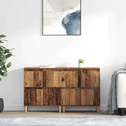 Dressoir 60x35x70 cm bewerkt hout oud hout