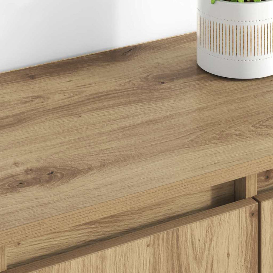 Dressoirs 2 pcs Artisan Eiken 60 x 35 x 70 cm Bewerkt hout