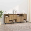 Dressoirs 3 pcs Artisan Eiken 60 x 35 x 70 cm Bewerkt hout
