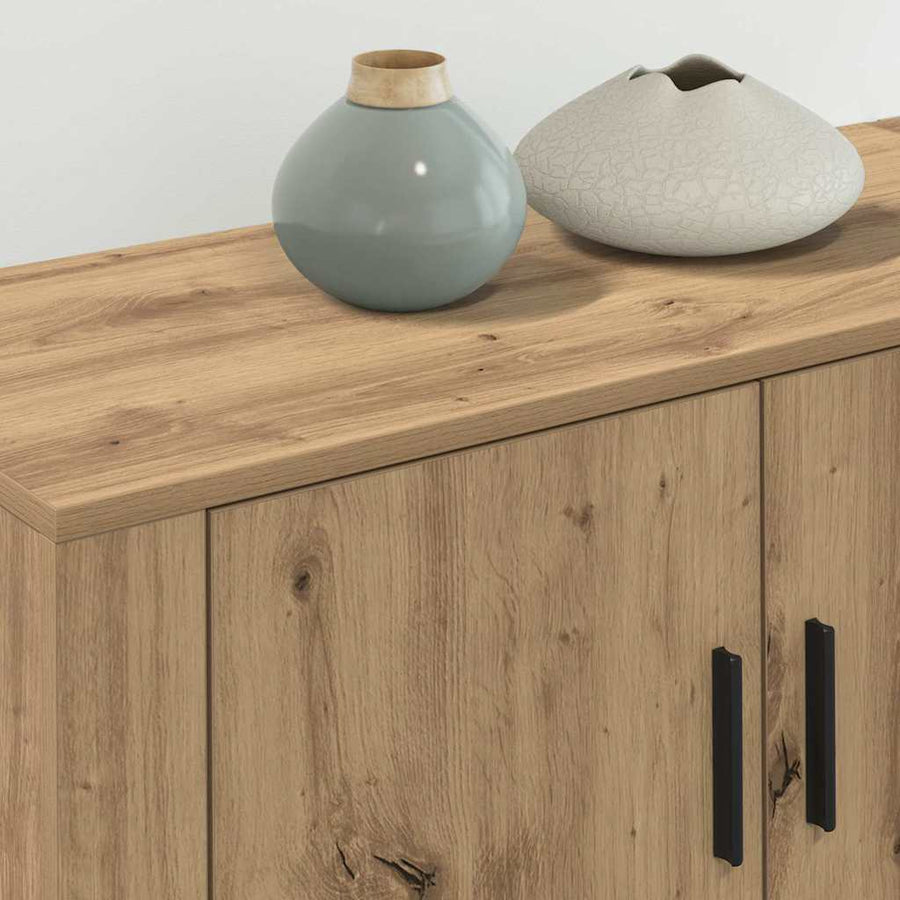 Wandtv-kast Set 3 pcs Artisan Eiken 80 x 34,5 x 40 cm
