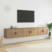 Wandtv-kast Set 3 pcs Artisan Eiken 80 x 34,5 x 40 cm