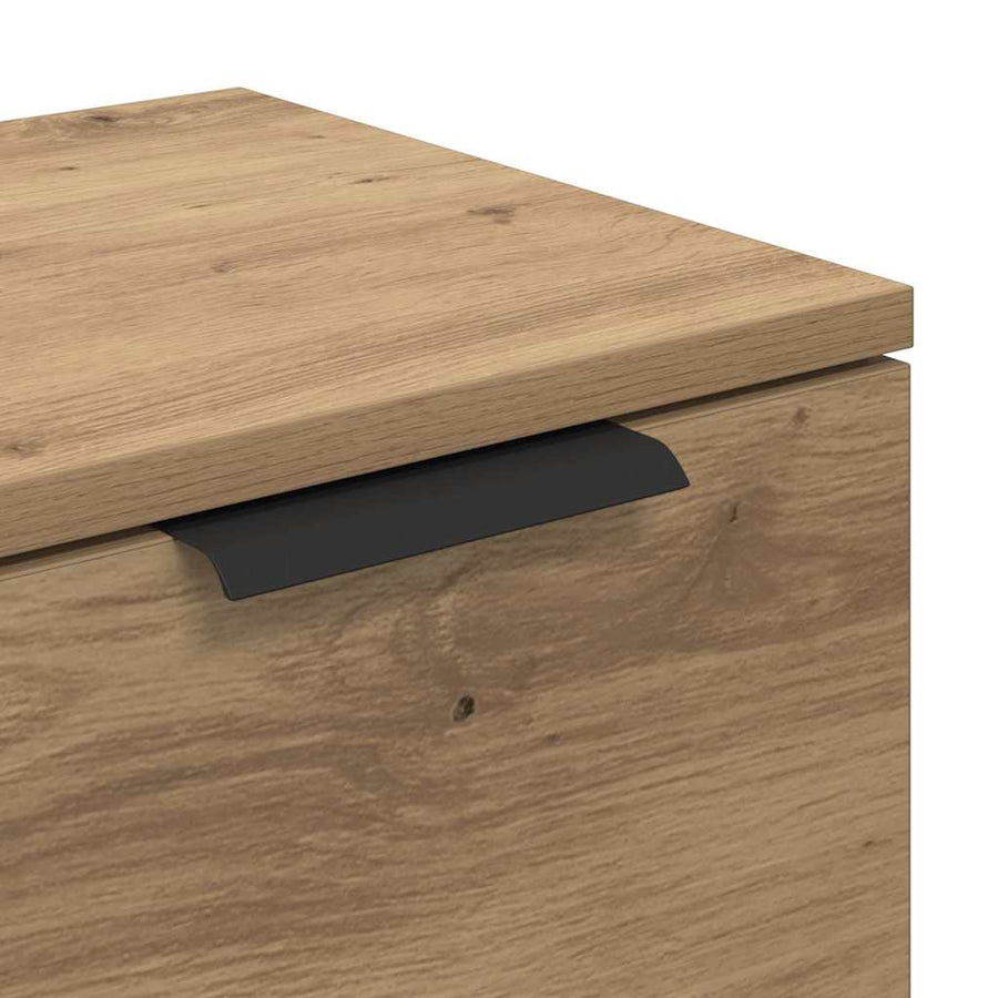 Dressoirs 2 pcs Artisan Eiken 60 x 30 x 70 cm Bewerkt hout