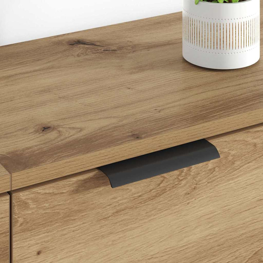 Dressoirs 2 pcs Artisan Eiken 60 x 30 x 70 cm Bewerkt hout