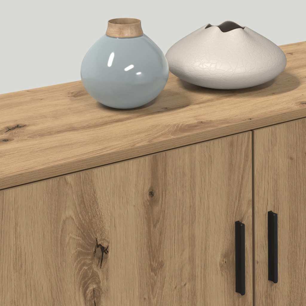 Wandtv-kast Set 3 pcs Artisan Eiken 100 x 34,5 x 40 cm