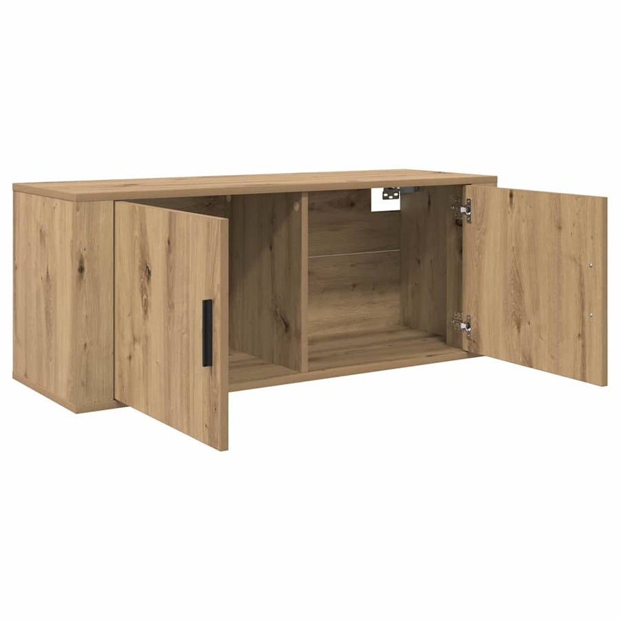 Wandtv-kast Set 3 pcs Artisan Eiken 100 x 34,5 x 40 cm