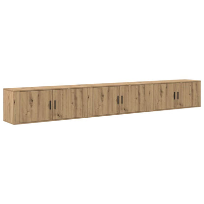 Wandtv-kast Set 3 pcs Artisan Eiken 100 x 34,5 x 40 cm