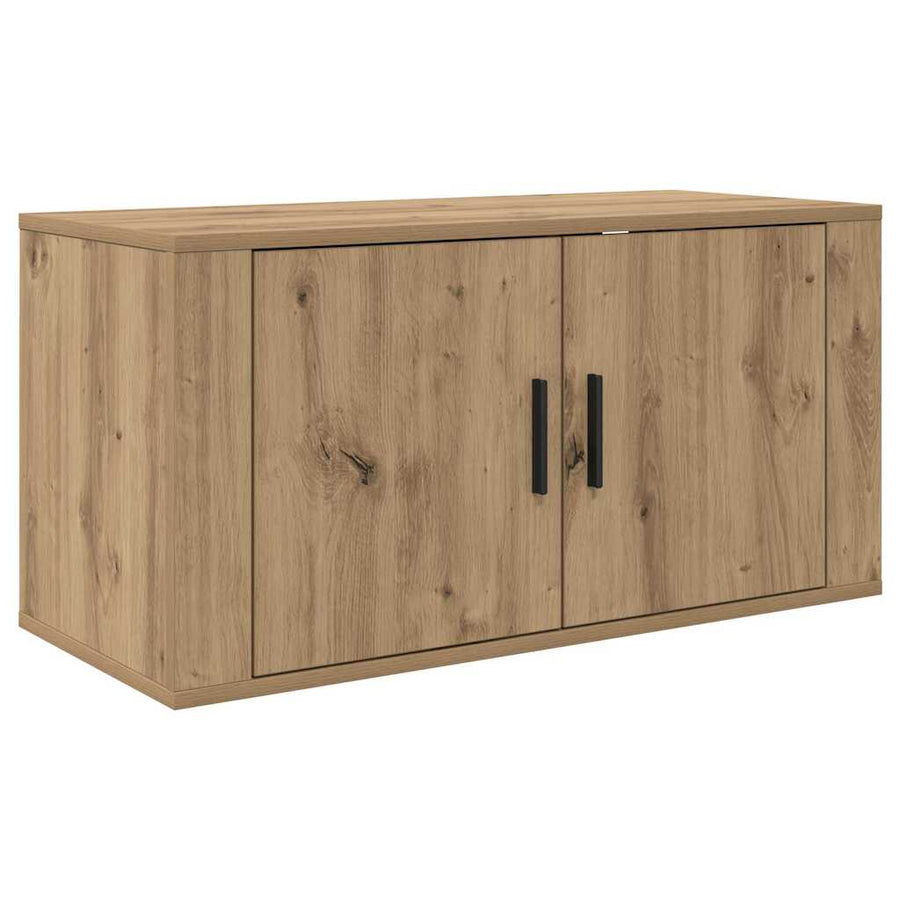 Wandtv-kast Set 2 pcs Artisan Eiken 80 x 34,5 x 40 cm