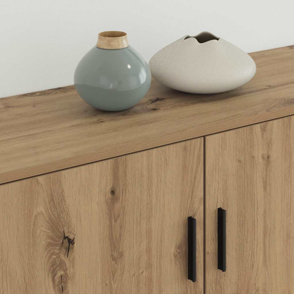Wandtv-kast Set 2 pcs Artisan Eiken 100 x 34,5 x 40 cm