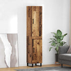 Highboard Reclaimed Wood 34.5 x 34 x 180 cm Treated wood