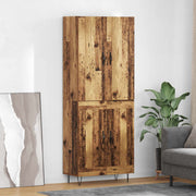 Hoge kast 69,5x34x180 cm oudhout