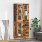 Hoge kast 69,5x34x180 cm oud hout