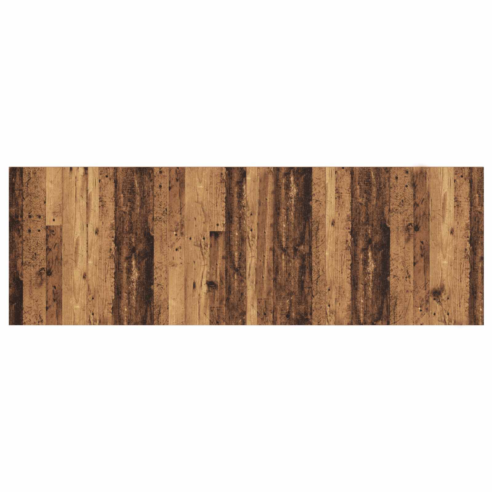 Hoofdbord Met Kast met lade 3 pcs Oud Hout Bewerkt hout