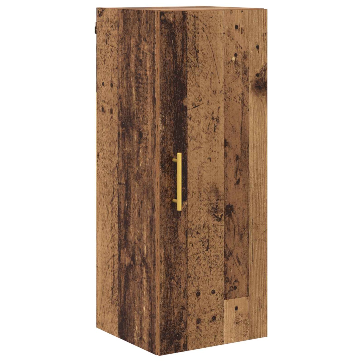 Hoge kast 2 pcs Oud Hout Bewerkt hout